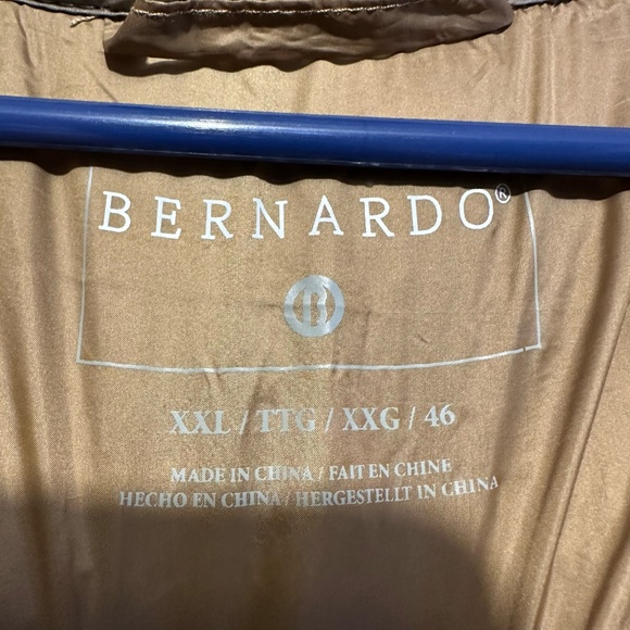 NWOT Bernardo Hooded Nylon Quilted Liner Jacket - size XXL - Picture 4 of 7